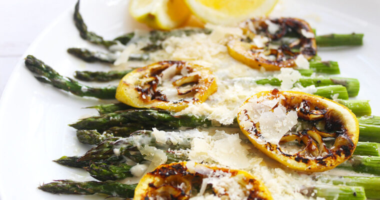 Lemon Caesar Asparagus