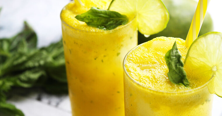 Mango Basil Spritzer