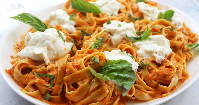 Roasted Red Pepper Pasta