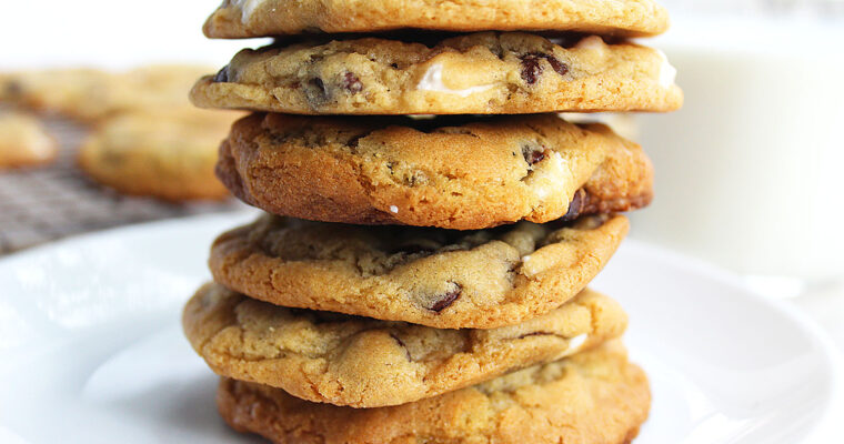 Triple Chocolate Chip Cookies