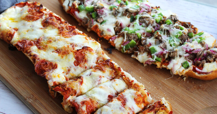 Garlic Bread Pizza