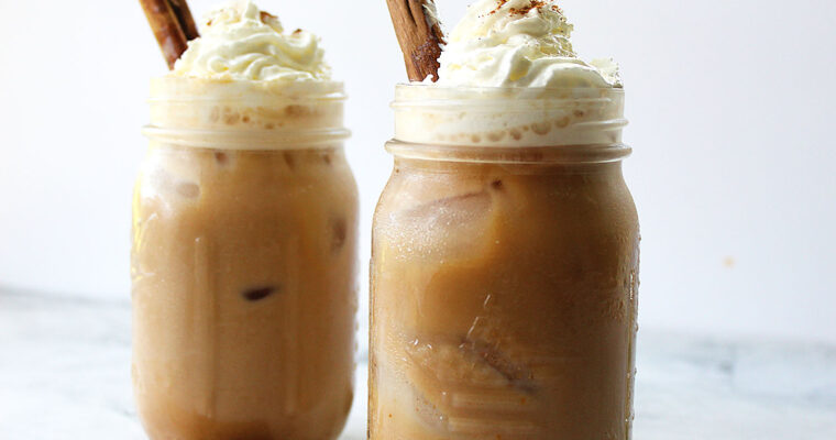 Iced Pumpkin Spice Latte