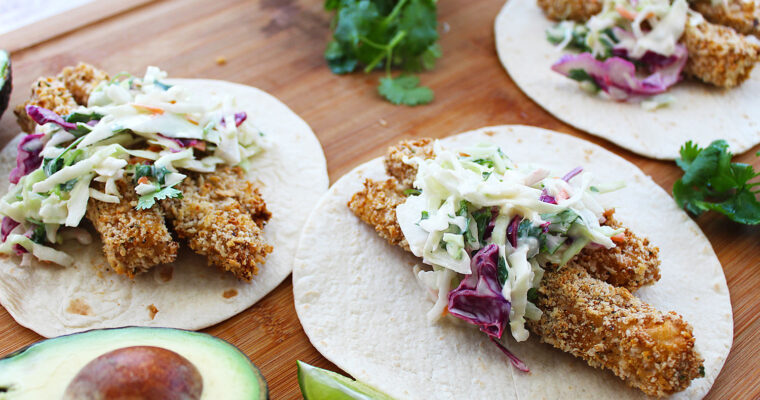 Crispy Baked Fish Tacos