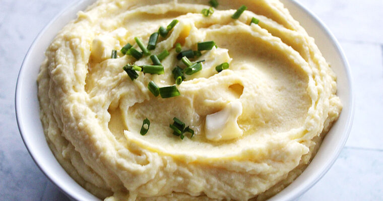 Roasted Garlic Mashed Potatoes