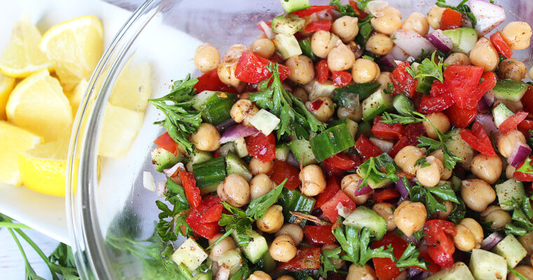 Mediterranean Chickpea Salad