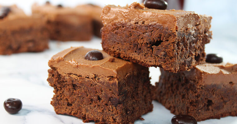 Triple Chocolate Mocha Brownies