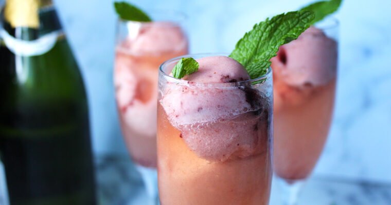 Sorbet Mimosas