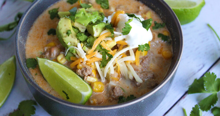 Creamy White Turkey Chili