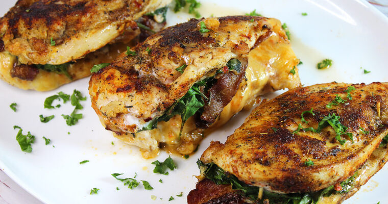 Bacon Gouda Stuffed Chicken