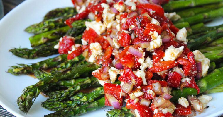 Grilled Asparagus Salad