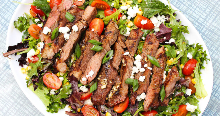 Balsamic Steak Gorgonzola Salad