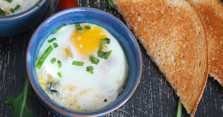 French Baked Eggs (Shirred Eggs)