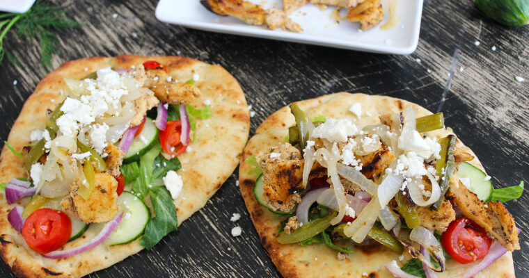 Sheet Pan Chicken Gyros