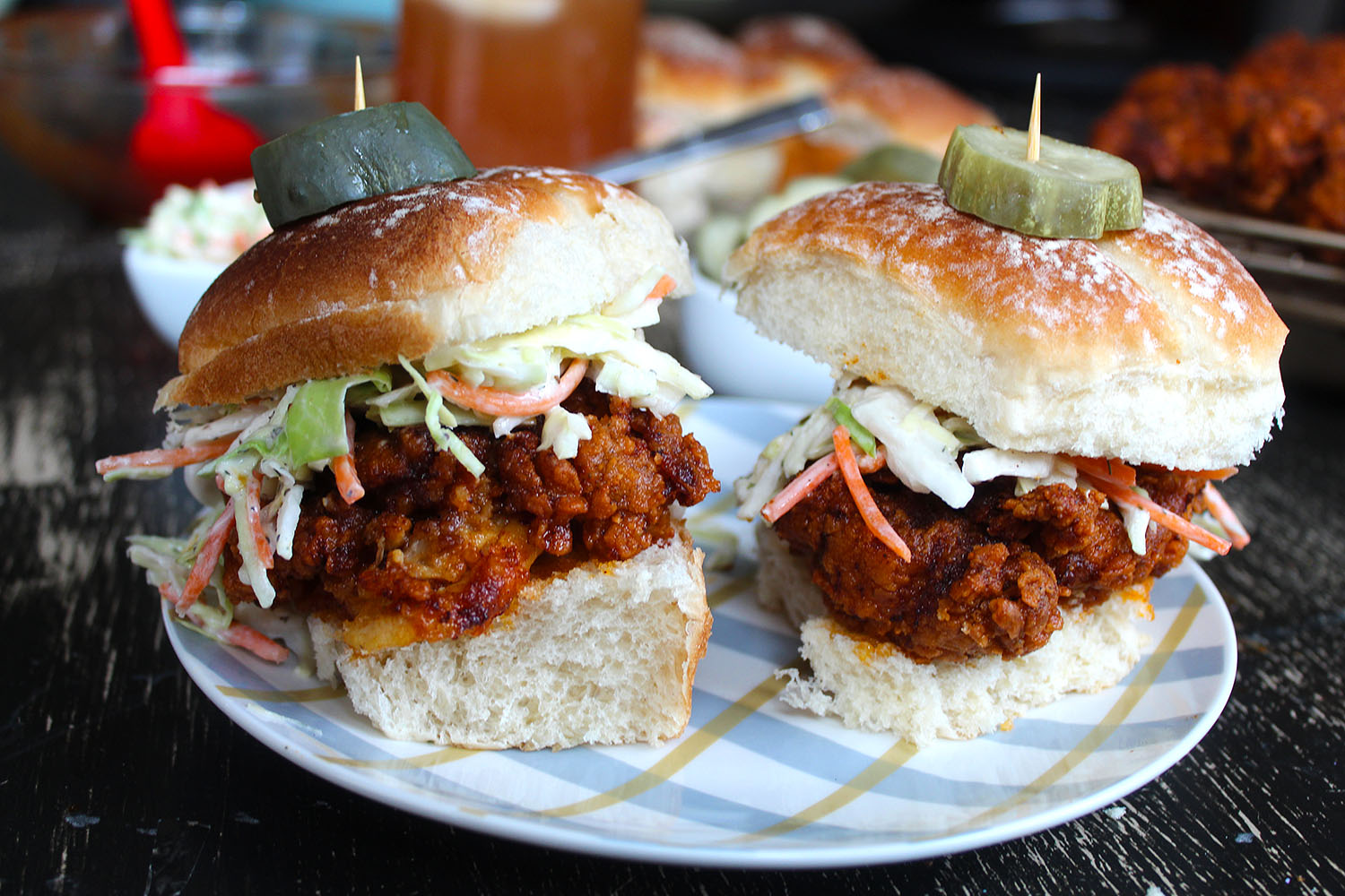 Nashville Hot Sliders The Mixed Menu