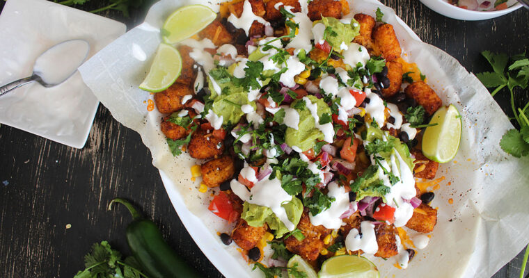 Totchos (Loaded Tater Tot Nachos)