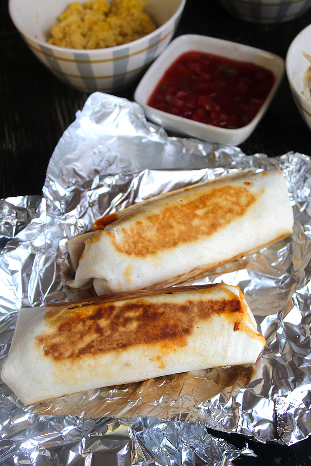 Chorizo Breakfast Burrito - The Mixed Menu