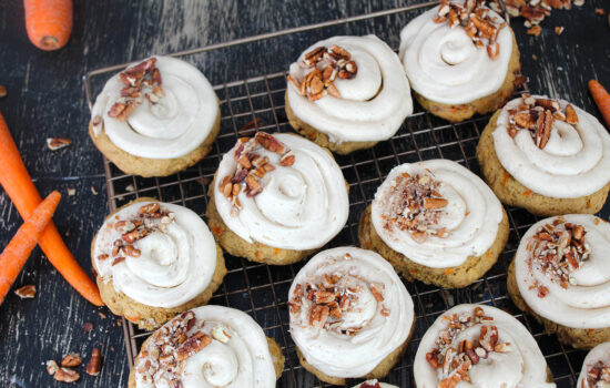 Carrot Cake Cookies (Crumbl Copycat)