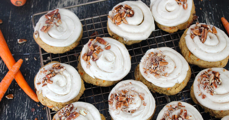 Carrot Cake Cookies (Crumbl Copycat)