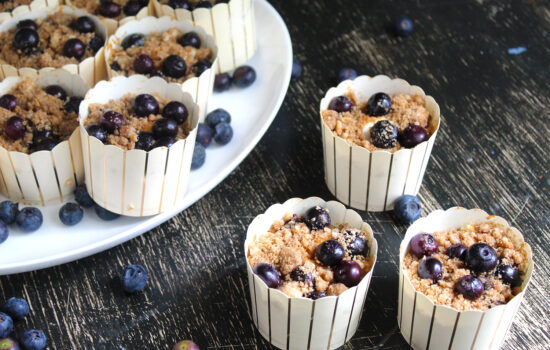 Blueberry Cheesecake Muffins