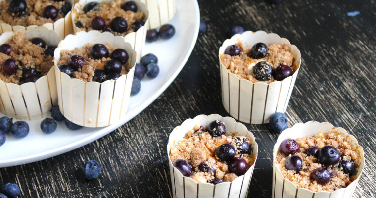 Blueberry Cheesecake Muffins