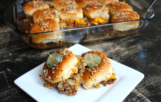 Bacon Cheeseburger Sliders