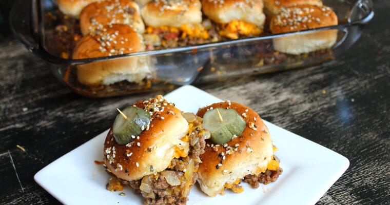 Bacon Cheeseburger Sliders