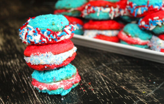 Patriotic Whoopie Pies